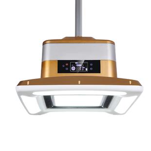 高亮度棋牌室吸烟灯空气净化器升降吊灯除烟麻将灯房馆专用排烟机