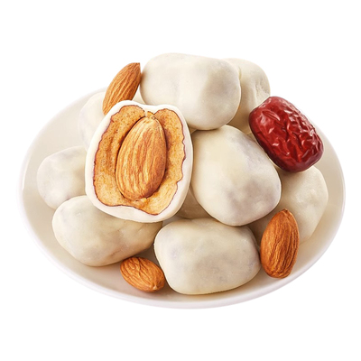 香酥脆枣无核小包装奶枣巴旦木