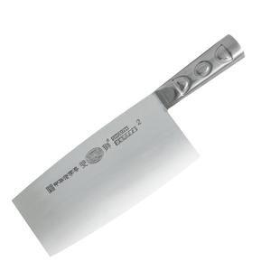 双狮菜刀厨师专用刀不锈钢切菜刀切肉刀家用斩切刀锋利全钢柄耐磨