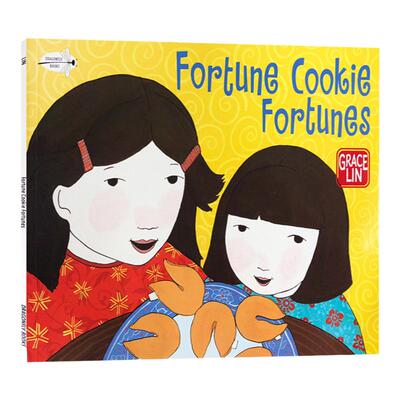 中国风绘本 英文原版 Fortune Cookie Fortunes 吴敏兰书单 Grace Lin凯迪克奖作者 英文版 进口英语原版书籍