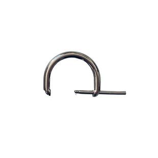 包包五金配件金属扣可拆卸d型扣D扣高档马蹄扣包邮维修螺丝包耳扣