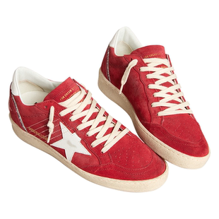 Golden Goose女鞋Ball Star白色星星休闲鞋GGDB