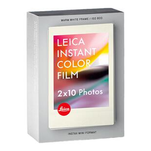 Leica/徕卡SOFORT彩色相纸 暖白色 20片装 19679