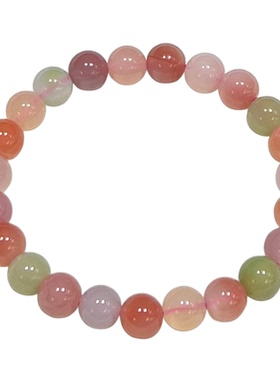 天然盐源玛瑙手串时尚小清新