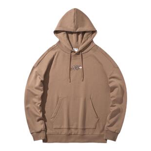 李宁正品冬LINE FRIENDS联名款男女同款宽松连帽套头卫衣AWDQB00