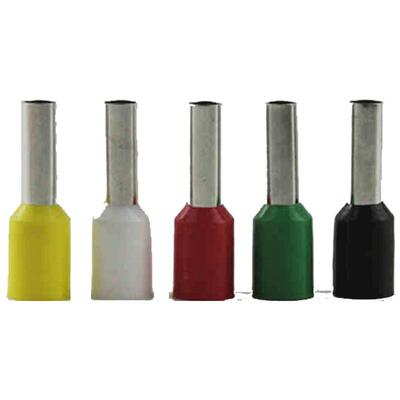 紫铜镀锌预绝缘冷压VE管型端子