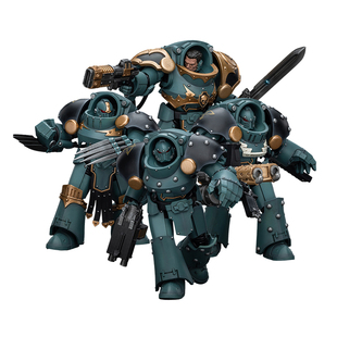 JOYTOY暗源荷鲁斯之子 冥府型终结者小队四人组1:18可动兵人模玩