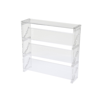 F1汽车模型收纳盒山姆比美高车模展示架玩具车透明可叠加陈列柜