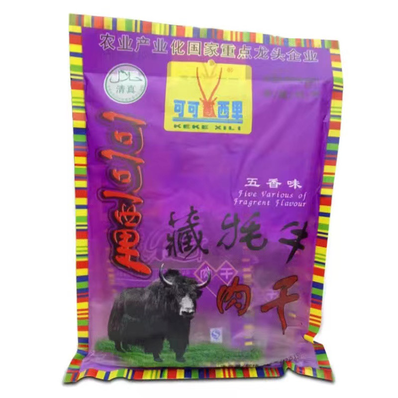 可可西里清真牦牛肉干高原藏牛肉牛肉类