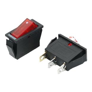 KCD3电锅开关8000W大功率电热锅多星锅配件翘板按钮电源船型开关