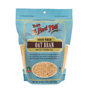 鲍勃红磨坊进口高纤燕麦麸皮官方旗舰店正品无添加蔗糖早餐代餐