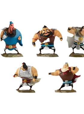 欢喜小将树脂摆件五虎上将