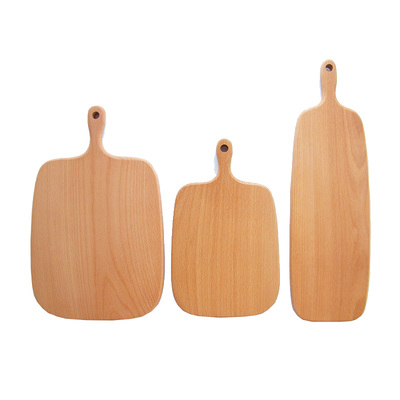 榉木原木色水果板面包板白马河