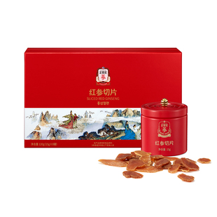 【胡可推荐】正官庄红参切片120g礼盒[24年11月产效期到29年11月]