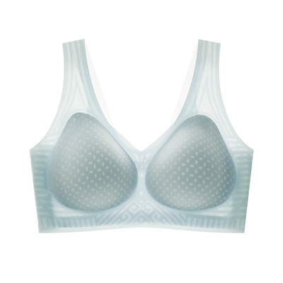 固定杯夏季薄款背心式无痕内衣女
