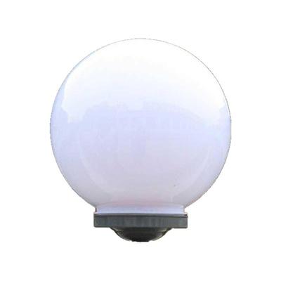 户外亚克力圆球门柱头灯景观庭院路灯杆围墙灯不碎球球形圆灯罩