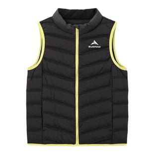 SURPINE松野湃儿童轻薄保暖透气鹅绒羽绒马甲内胆户外运动滑雪