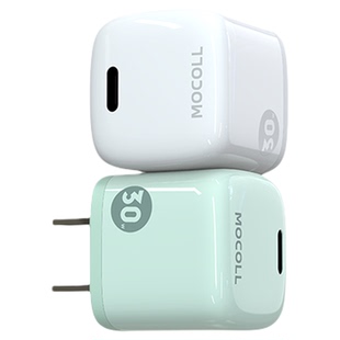 【Apple线下门店有售】摩可小旋风充电器PD30W快充头氮化镓充电头 适配苹果华为主流手机型号快充充电器