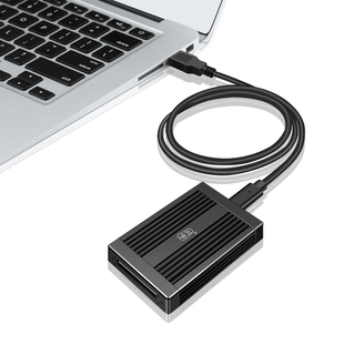 川宇读卡器cfb卡CFexpress内存储卡CFexpress Type B高速USB3.1专业读卡器连接适用索尼佳能相机4K视频