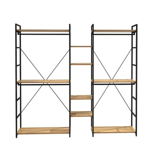 服装展示架双层童装三层铁艺货架挂衣架落地男女装组合商场陈列架