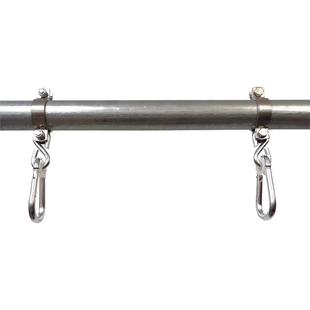 儿童秋千配件圆管专用挂钩承重吊环圆形扣件室外玩具户外木架吊钩