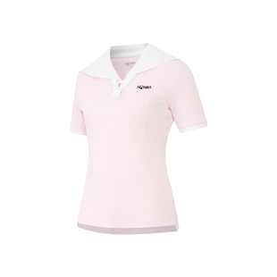 【专业高尔夫】HONMA2026新品女士短袖POLO透气舒适休闲运动简约