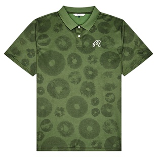 26春夏韩国MALBON高尔夫男装户外运动时尚冰丝速干轻薄短袖POLO衫