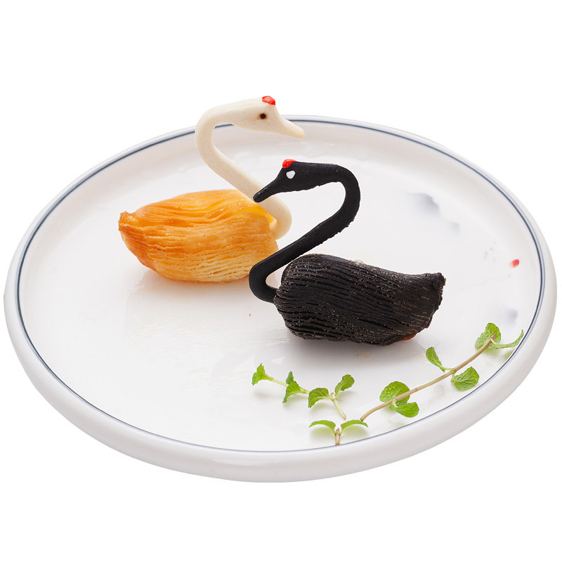 天鹅酥榴莲酥油炸点心半成品小吃
