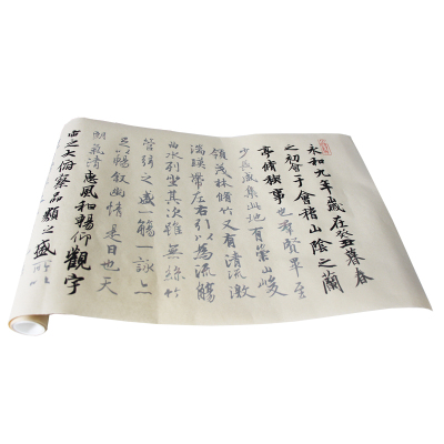 王羲之对联临摹描红字帖毛笔描红