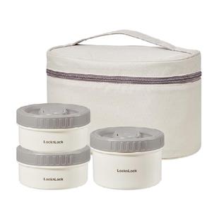 乐扣乐扣饭盒不锈钢餐盒套装上班族便当盒学生饭碗食堂打饭专用