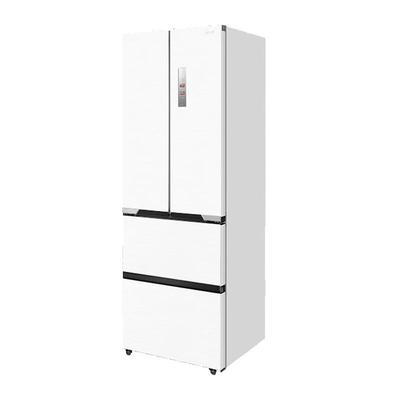 美的超薄冰箱421家用一级法式多门双开四门零嵌入式风冷无霜