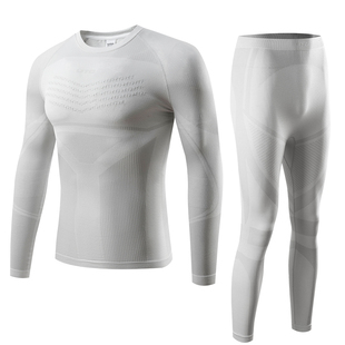 UTO悠途户外滑雪速干衣男内衣压缩衣女跑步保暖内衣套装运动排汗