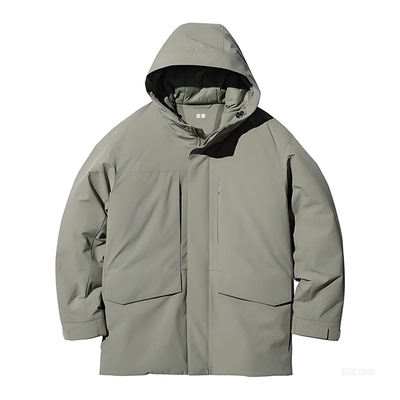 25秋冬新款高性能复合连帽羽绒服