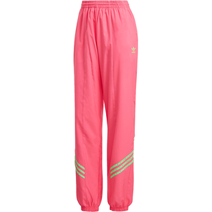 Adidas/阿迪达斯正品三叶草施华洛世奇联名女子梭织长裤 GS2637