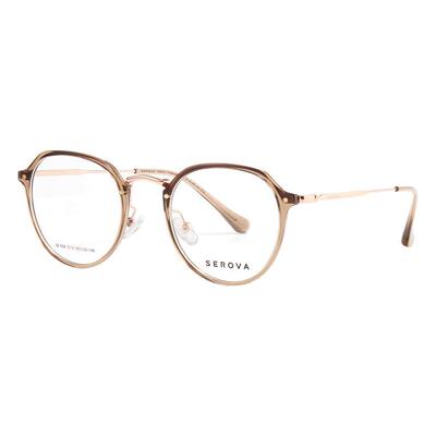 施洛华女款显白素颜眼镜架