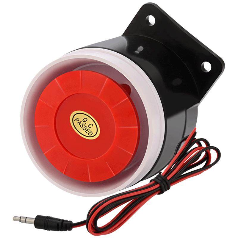 120高分贝报警器高音小警笛蜂鸣喇叭220V工业安全警报装置24V12V