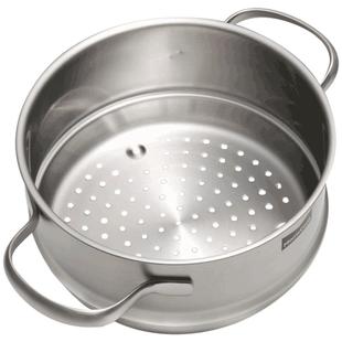 momscook慕厨 304不锈钢加厚小蒸笼16/18/20cm多用锅奶锅蒸屉蒸格