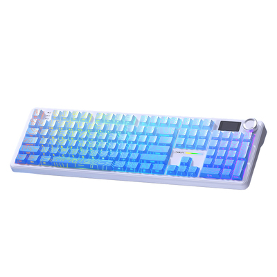 狼蛛F108pro客制化三模机械键盘套装无线蓝牙办公电竞游戏专用