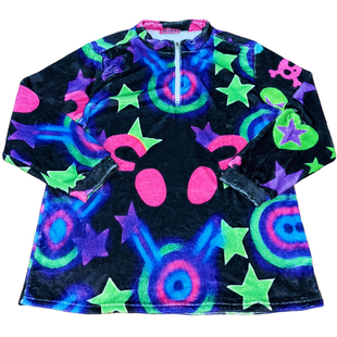 怪彩外星人K-原创y2k辣妹亚文化卫衣女秋冬宽松薄绒长袖上衣