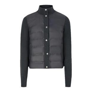 【90%鹅绒】PRICH时尚拼接轻薄排骨羽绒服冬新款保暖短款外套女