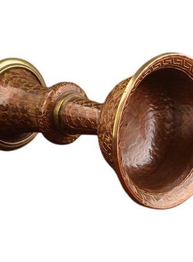 纯铜雕花密宗供奉圣水杯佛具用品