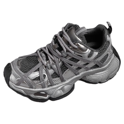 FOXER复古老爹鞋透气显脚小休闲