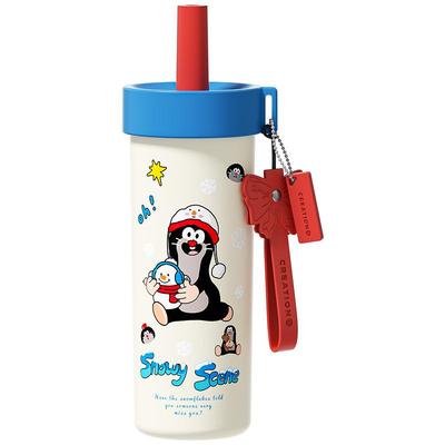 万兀高颜值316不锈钢保温杯