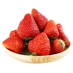 【顺丰空运】伍官邨精选大凉山草莓新鲜水果红颜隋珠奶油草莓礼盒