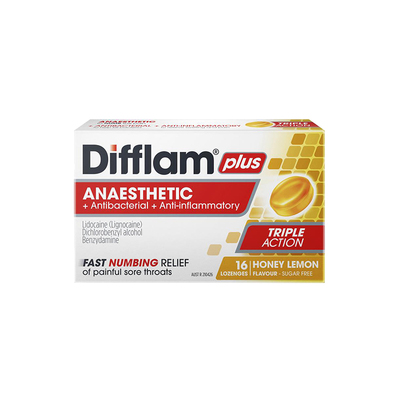 difflam润喉糖护嗓利咽舒缓镇痛