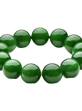 手串项链菠菜绿碧玉羊脂白玉