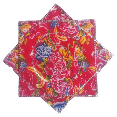 东北大秧歌手绢花钢圈加厚二人转