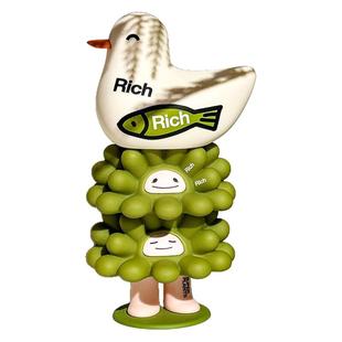 超级植物青松娃娃上岸鸭煤鸭力手办原创送同学生日伴手礼新年礼物