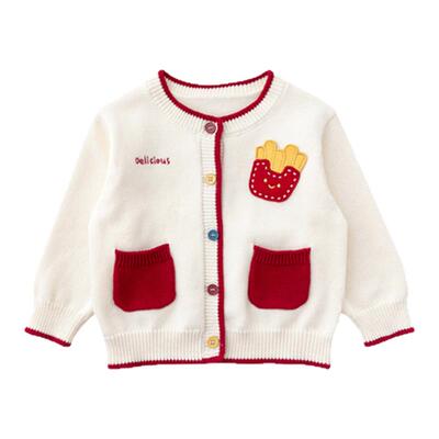 幼歌秋季婴幼儿全棉毛衣童趣开衫