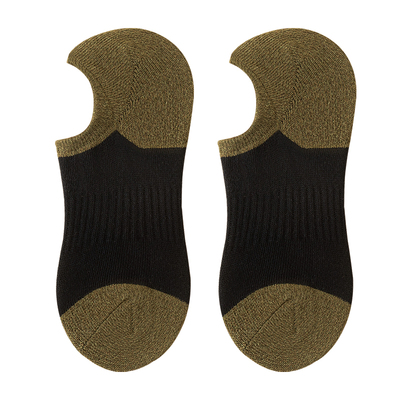 【100%纯棉纱线男士船袜】